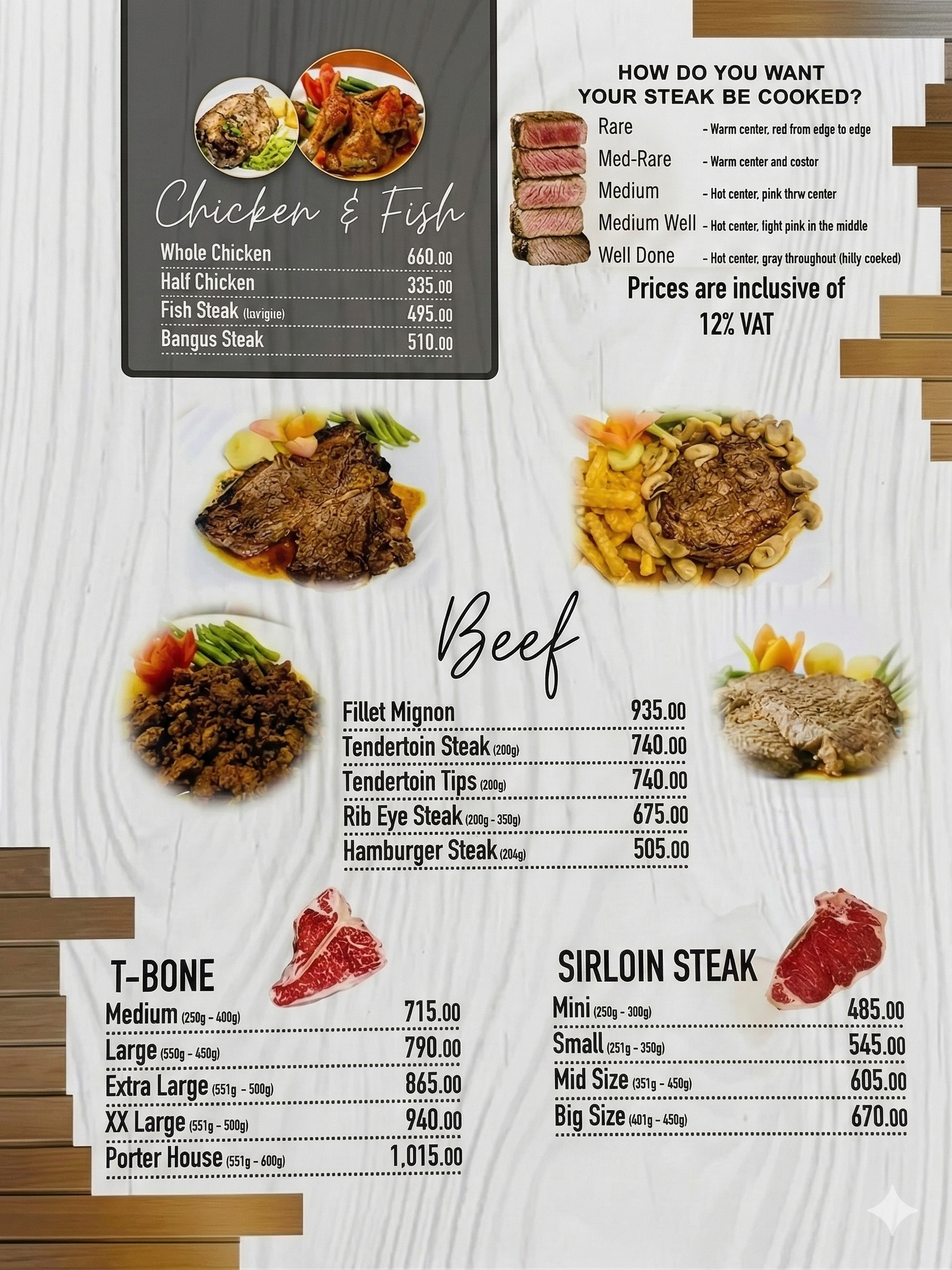 Roland's menu page 2